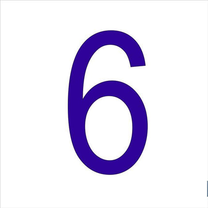 6 Número en glasspack