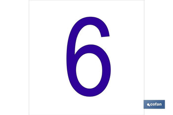 6 Número en glasspack