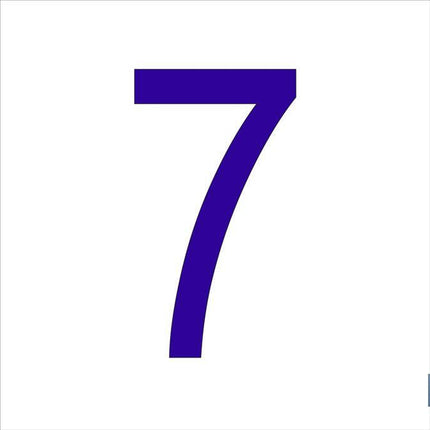 7 Número en glasspack