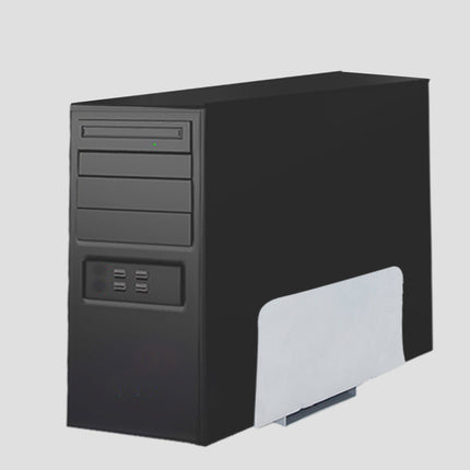 Emuca Soporte para CPU, Acero, Pintado aluminio