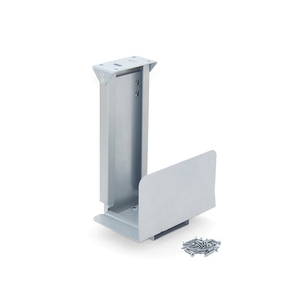 Emuca Soporte para CPU, Acero, Pintado aluminio