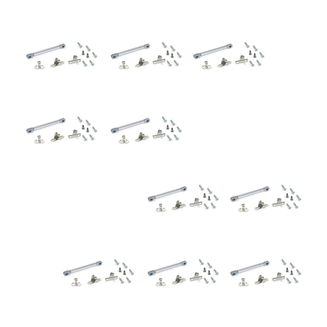 Emuca Set of 10 pistons for H lift-up doors with hooks