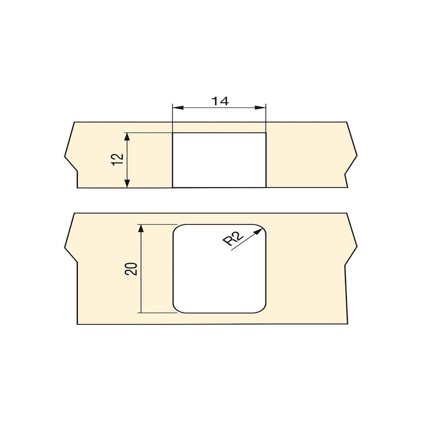 Emuca Lote de 20 ruedas para muebles, para tapa giratoria, diámetro 13mm, Acero y plástico