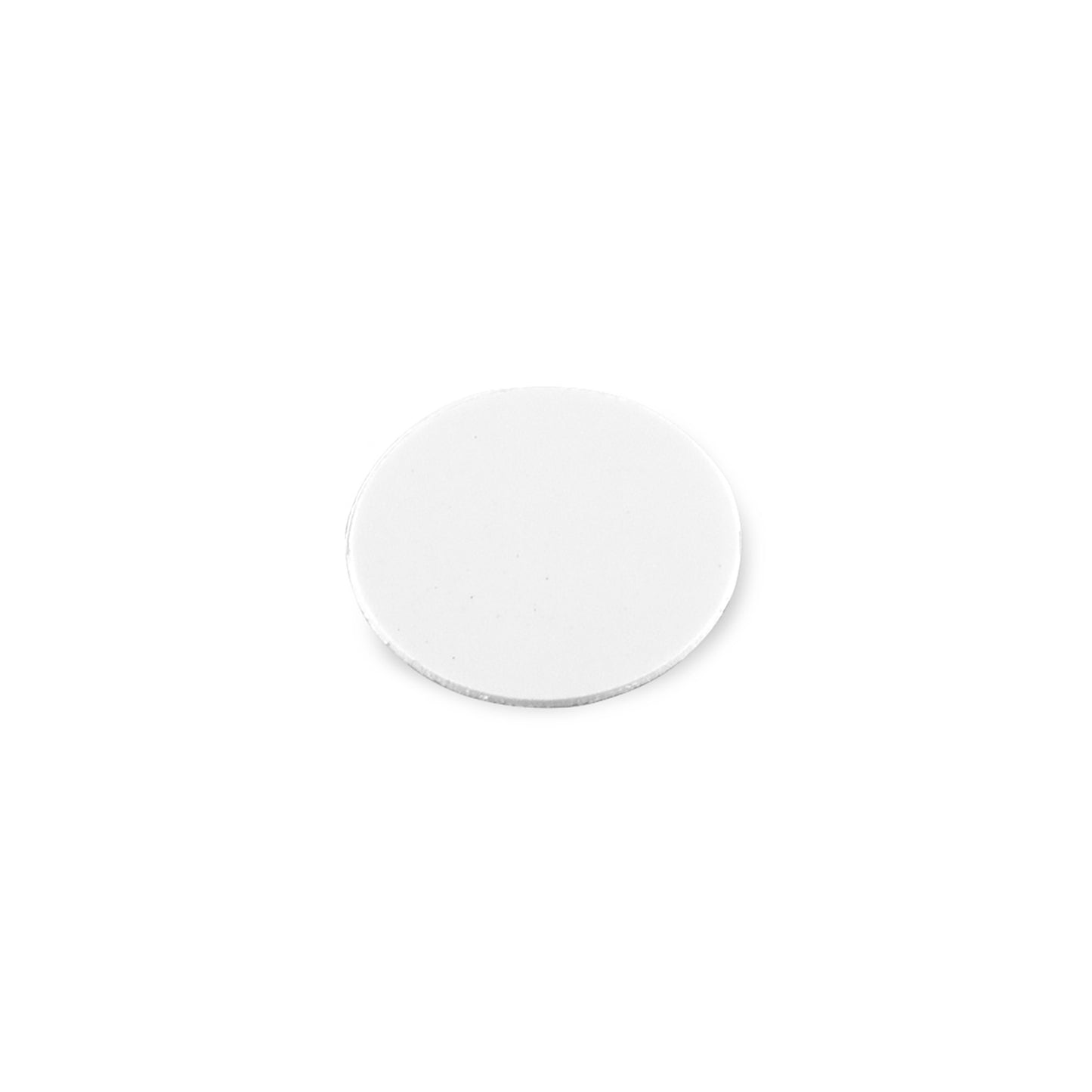 Emuca Lot of 1,000 screw caps, adhesive, diameter 13mm, Plastic, White