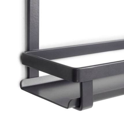 Emuca Estante para tarros de especias Titane, Acero, Gris antracita