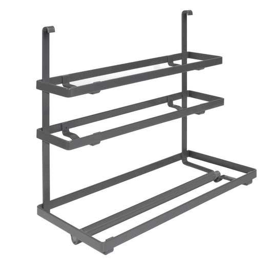 Emuca Titane kitchen roll holder, Steel, Anthracite grey