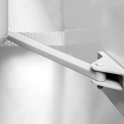 Emuca Contenedor de reciclaje para fijación inferior y extracción automática en mueble de cocina 1x16litros 2x7.5litros, Plástico gris