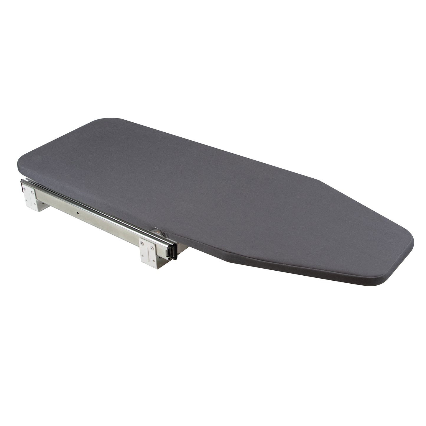 Emuca Iron 180 folding and removable ironing board for furniture, rotating, steel and wood