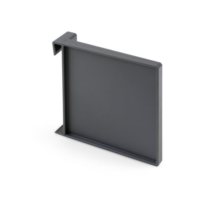 Emuca Kit of accessories for dividers inside Vertex-Concept drawers, width 600mm, Aluminium and Plastic, Anthracite grey