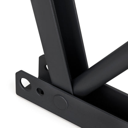 Emuca Lifting mechanism set for coffee tables, allows the table to be raised 135mm, Steel, Black painted