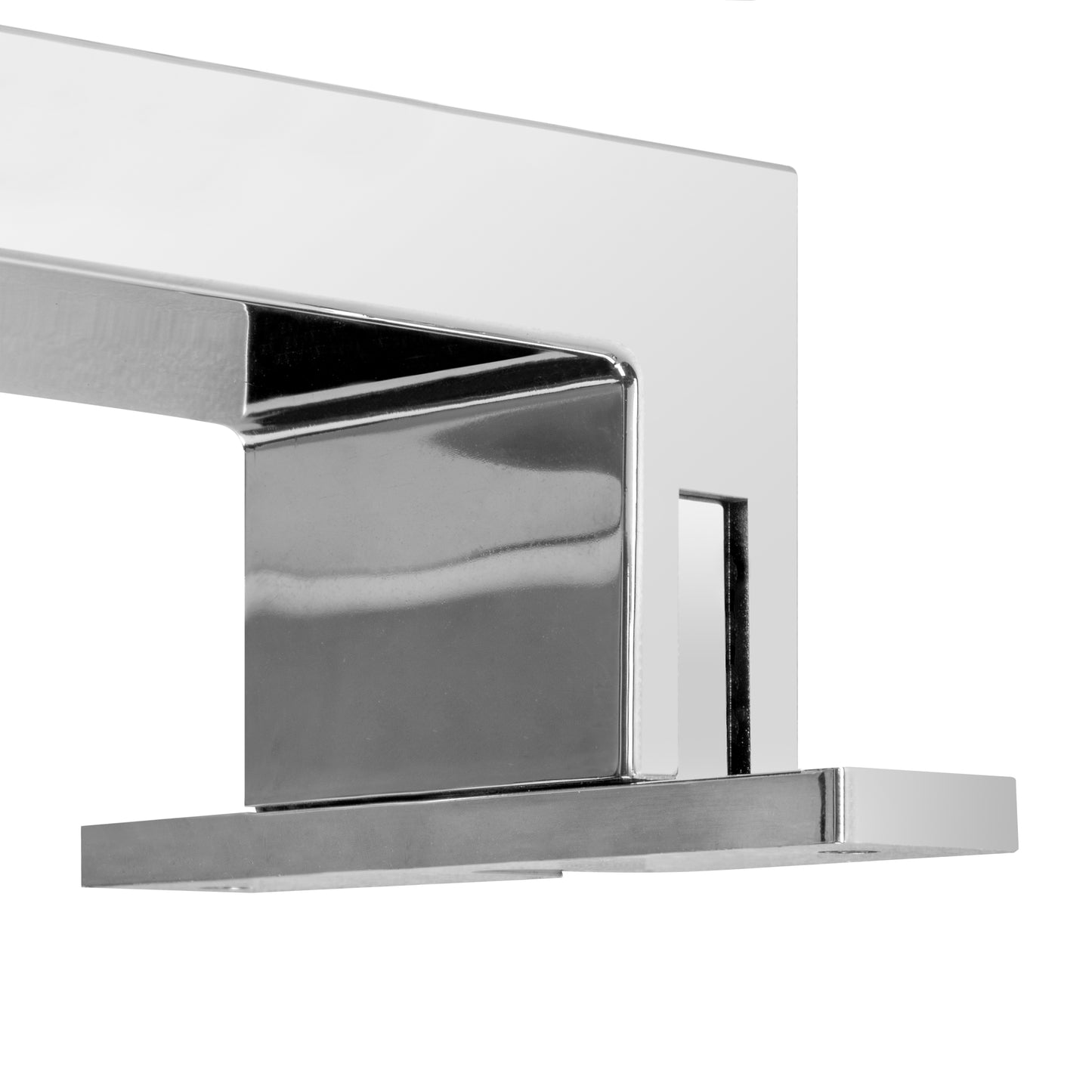 Emuca Virgo LED bathroom mirror spotlight (AC 230V 50Hz), no converter required, L300mm, 6,000K cool white light, Plastic, Chrome