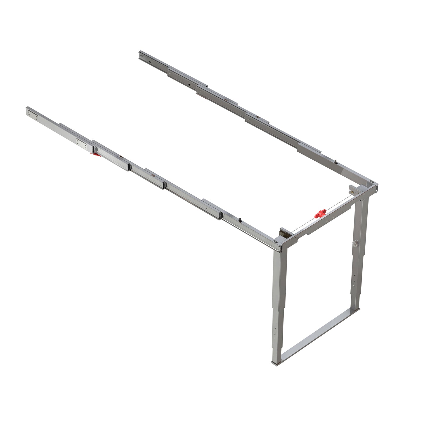 Emuca Guides for Party extendable table, Aluminium, Anodized stainless steel