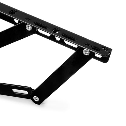 Emuca lifting piston for canapé bed, side opening, for 90 cm beds, Steel, Black painted