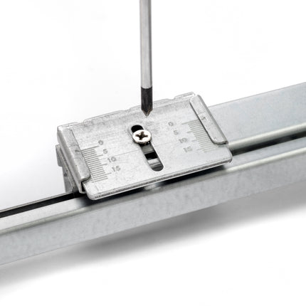 Wire basket wardrobe and soft-closing guide frame