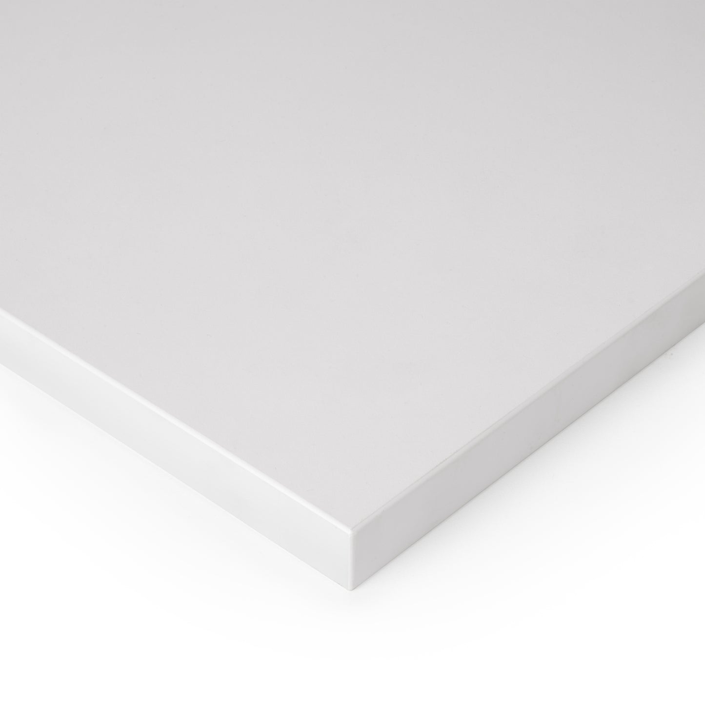 Emuca Table top, 1150x750mm, thickness 30mm, Wood, White painted