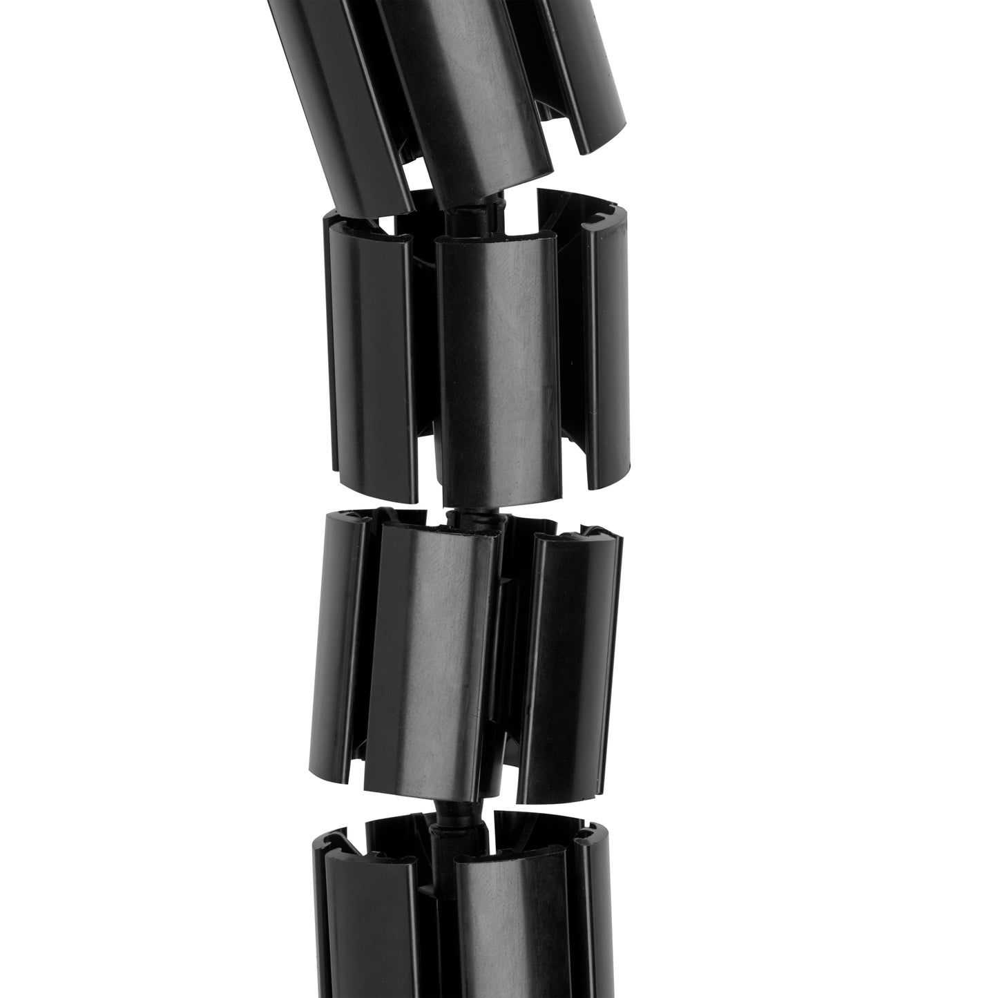 Hexa cable gland column, plastic, black