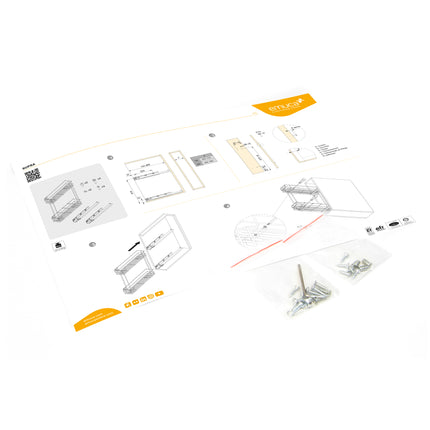Emuca Botellero lateral extraíble Supra con cierre suave, módulo 150mm, Acero, Pintado aluminio