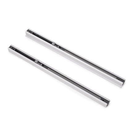 Emuca Hardware kit for a Wall wooden hanging sliding door with soft closing, Steel and Aluminum and Plastic