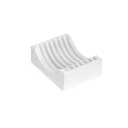 Emuca Kit de organizadores de platos para muebles, con capacidad para 13 platos, Plástico, Blanco