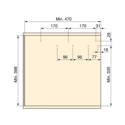 Emuca Contenedor de reciclaje para fijación lateral en mueble de cocina Recycle 2x24litros, Acero, Plástico gris antracita