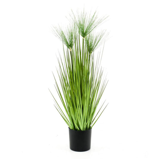 Artificial Emerald Cyperus Haspan in pot 75 cm