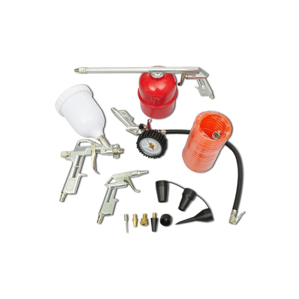 Pneumatic spray paint gun for compressor