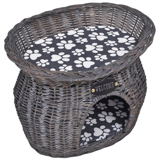 Willow pet house/bed/scratcher with cushion