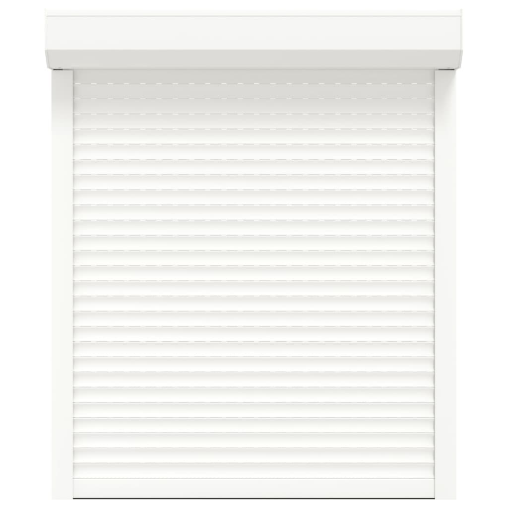 vidaXL White Aluminum Blind 100x130 cm