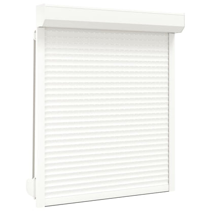 vidaXL White Aluminum Blind 110x130 cm