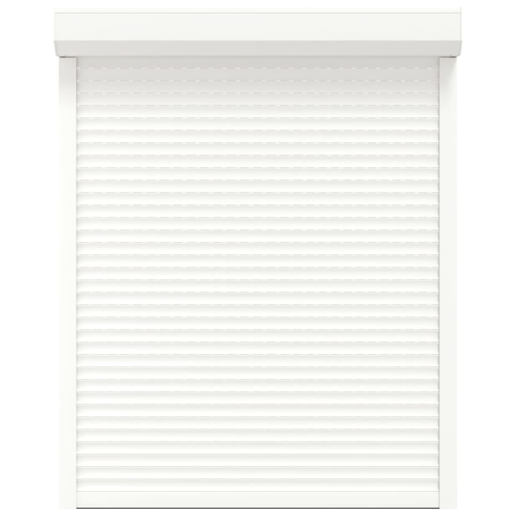 vidaXL White Aluminum Blind 120x150 cm