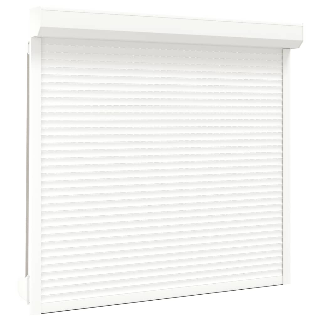 vidaXL Aluminium Roller Blind White 160x150 cm