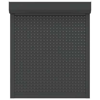 vidaXL Aluminium Roller Blind Anthracite Grey 100x120 cm