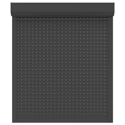 vidaXL Aluminium Roller Blind Anthracite Grey 110x130 cm