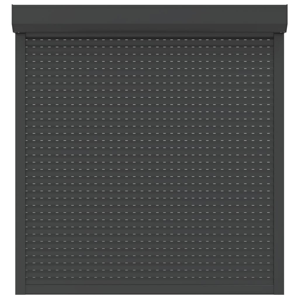 vidaXL Aluminium Roller Blind Anthracite Grey 140x150 cm