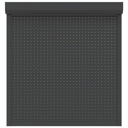 vidaXL Aluminium Roller Blind Anthracite Grey 140x150 cm