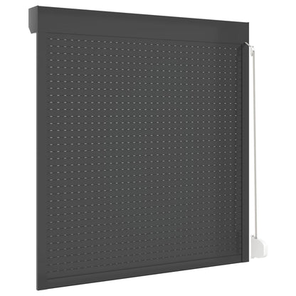 vidaXL Aluminium Roller Blind Anthracite Grey 140x150 cm