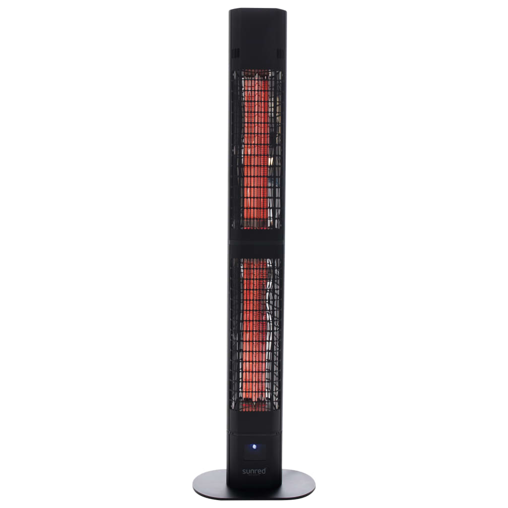 Sunred Calefactor patio Royal Diamond Dark rosa oro Lounge 3000W negro