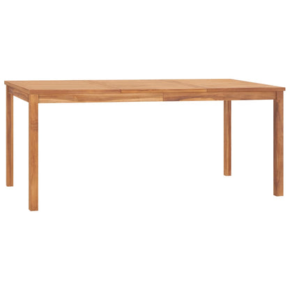 Solid teak garden table 