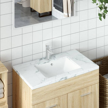 Lavabo de baño rectangular