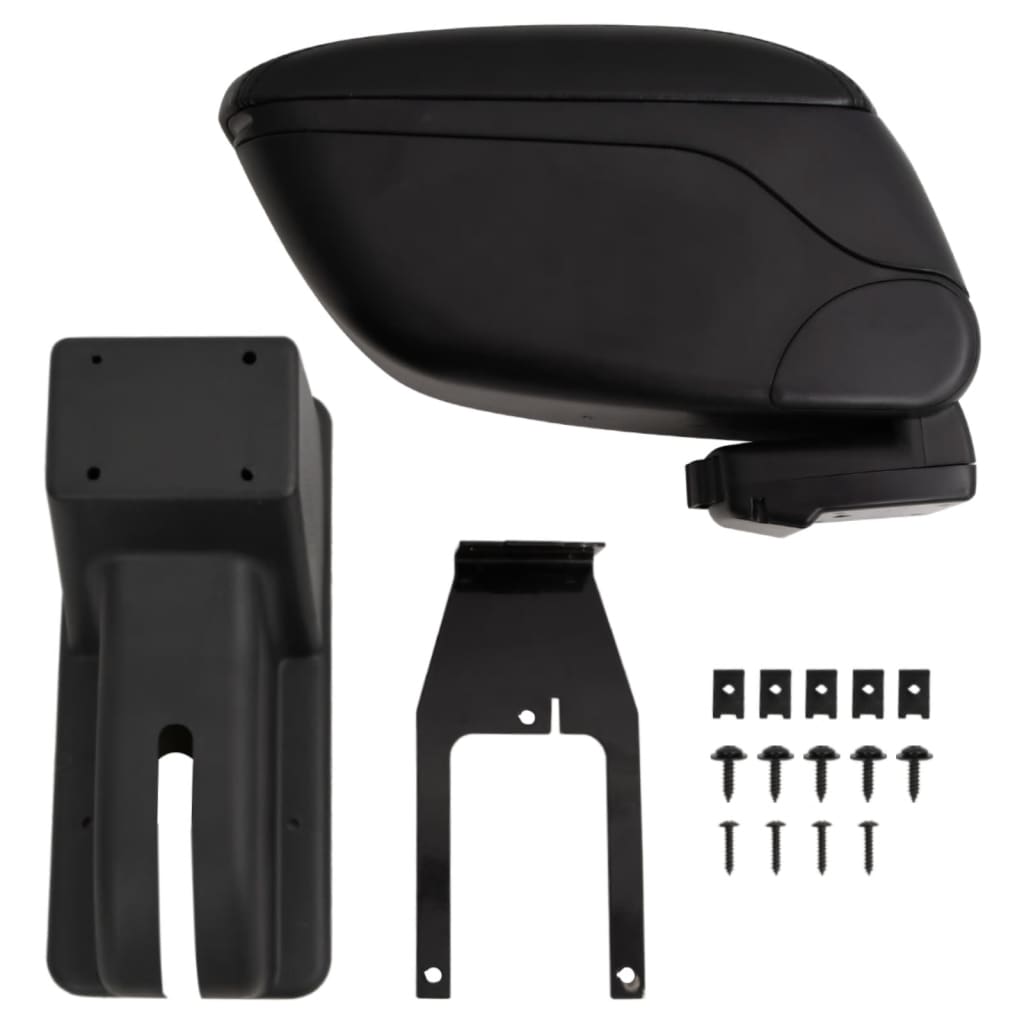 Black ABS Car Armrest LADA KALINA I II (2012-2018); LADA GRANTA (2012-2018)