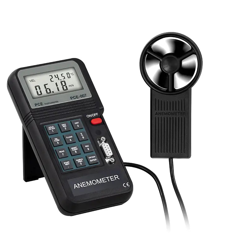 Anemómetro de roda de pás PCE-007