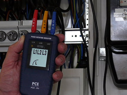 Medidor de rotación de fase PCE-PI1