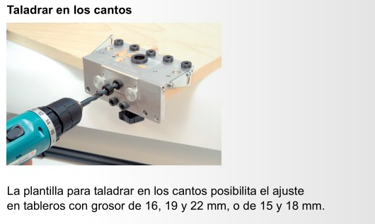 Plantilla para taladrar, Unitool Multi