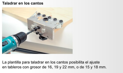 Plantilla para taladrar, Unitool Multi