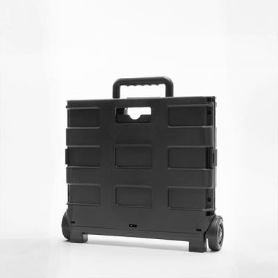 Trolley de transporte de aluminio con caja plegable de PP