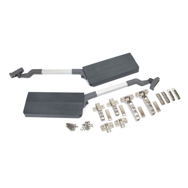 Agile Flap Lift-Up Door Spring Set, Steel and Plastic