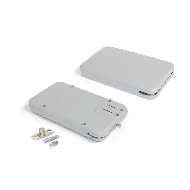 Emuca Miniwinch mechanism for folding doors with cover, 14kg, Steel and Plastic, Grey