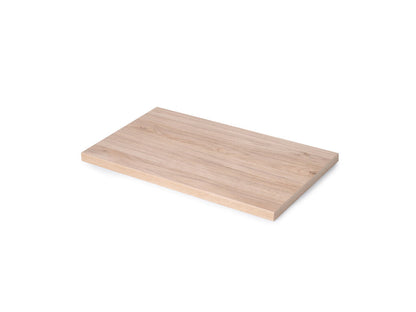 Emuca Shelf board, 600x200mm, thickness 30mm, Wood, Oak effect