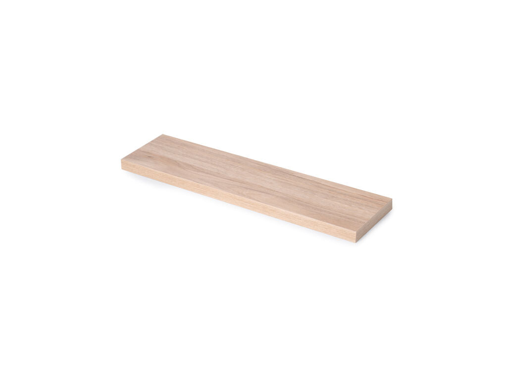 Emuca Shelf board, 600x200mm, thickness 30mm, Wood, Oak effect