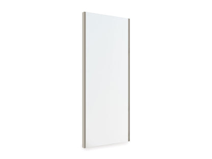 Emuca Moka removable mirror for the inside of the wardrobe, 440, Plastic and Aluminium, Moka painted